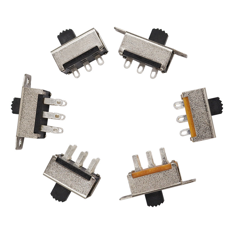 slide switch SS22G08  6-pin 2P2 sliding switch for the high current band of the hair straightener hot air gun