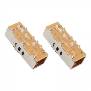 slide switch SS23F10 Three-speed sliding switch for LED light color temperature adjustment and high-speed hair dryer motor