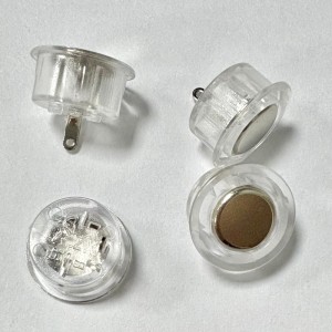 Tact switch (no light) 12mm recessed for wardrobes and cabinets;5V touch-controlled dimmable LED light with motion sensor