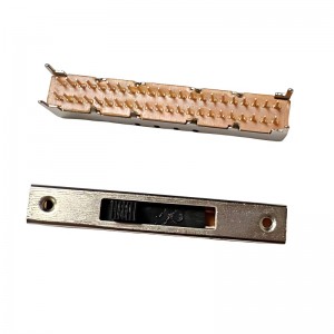 Slide Switch SS-49D01 Vertical-Mounted 9-Position Double-Pole Double-Row Miniature Power Switch for Toys