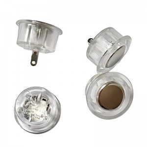 Tact switch (no light) 12mm recessed for wardrobes and cabinets;5V touch-controlled dimmable LED light with motion sensor